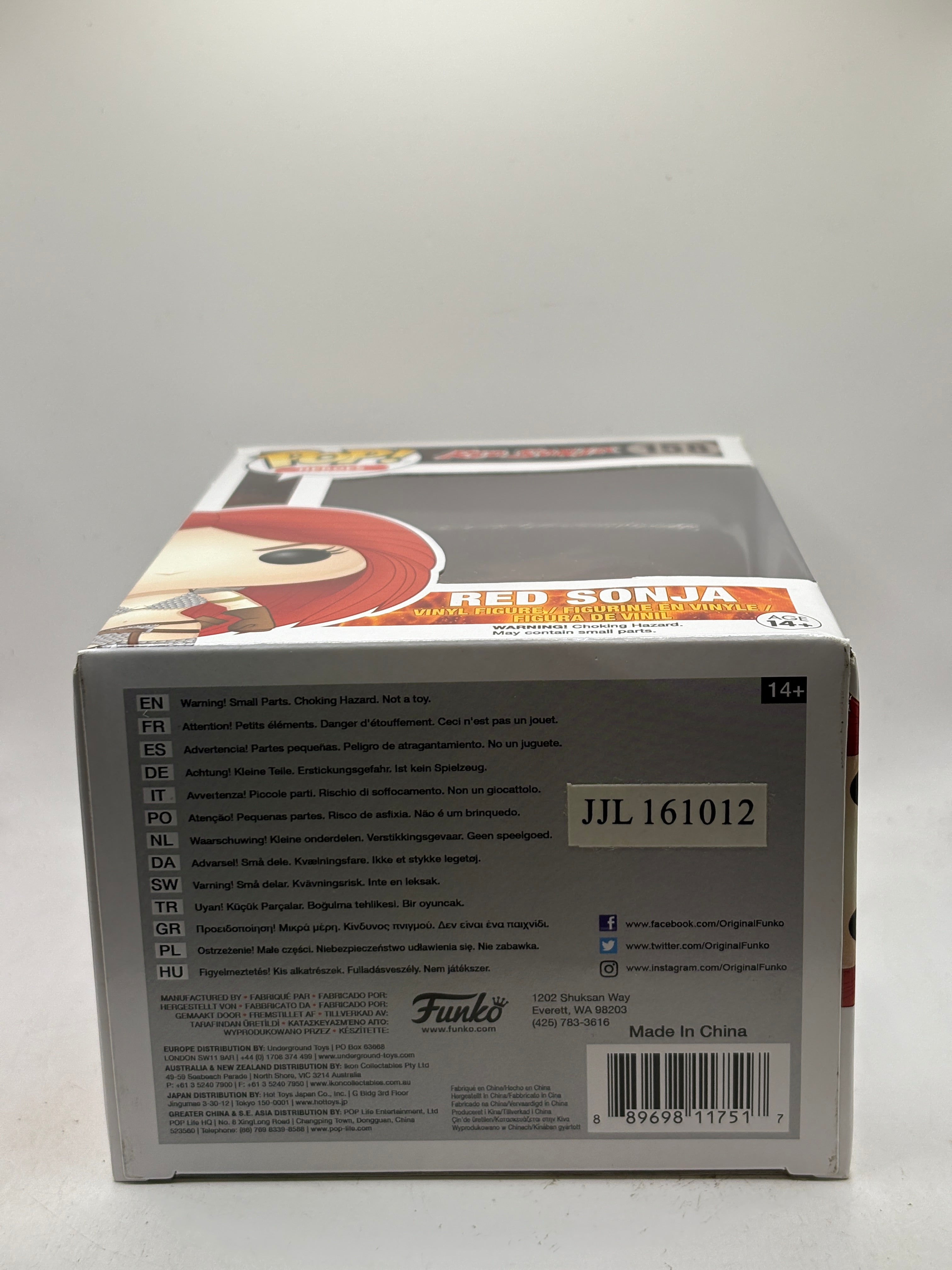 Funko POP! Heroes Red Sonja #158 Red Sonja Vinyl Figure